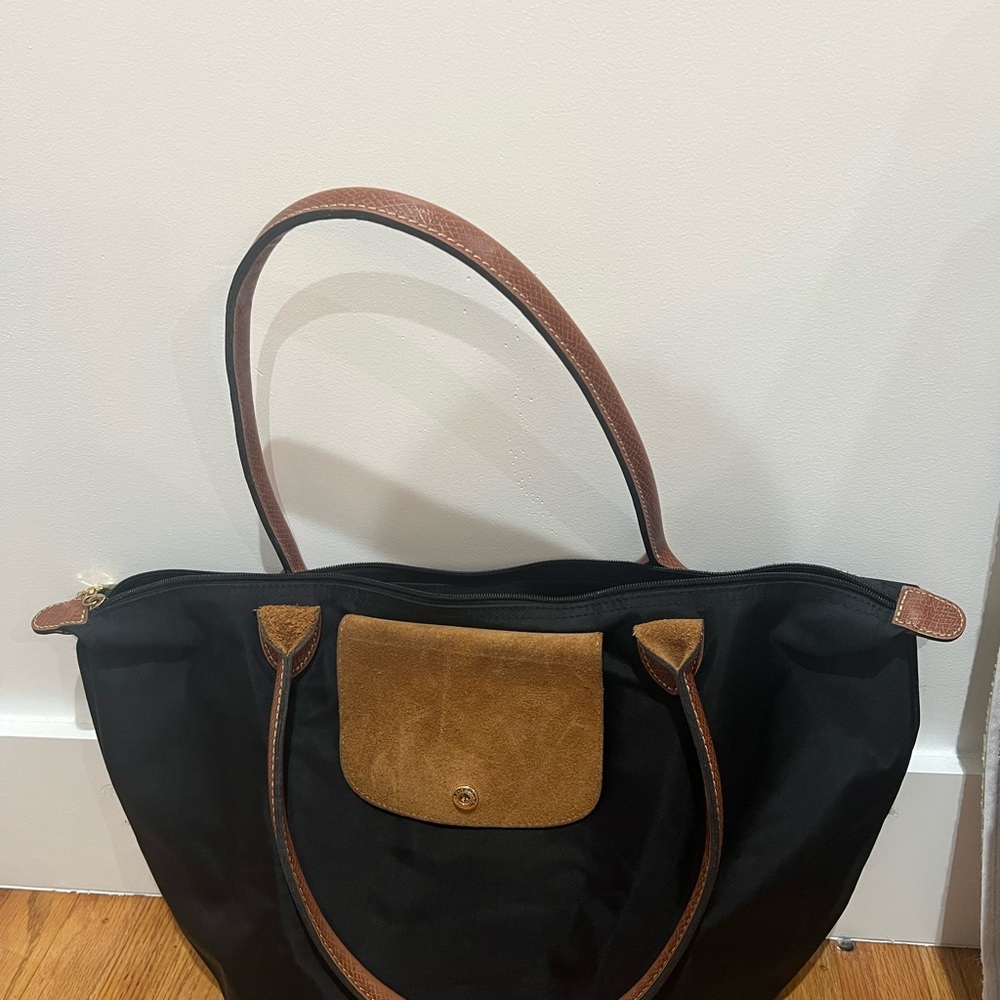 Longchamp Le Pliage Tote Black